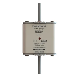 Eaton - Smeltpatroon (mes) - NH FUSE 800A 440V GG/GL SIZE 3 800NHG3B 2241094