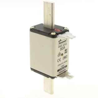 Eaton - Smeltpatroon (mes) - NH FUSE 80A 500V GL/GG SIZE 02 80NHG02BI 2241206