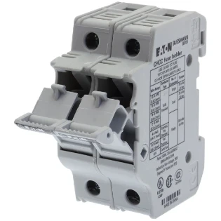 Eaton - Houder voor cilindrische zekering - 2Pole 30A 600V MFH For 10X38 Class CHCC2DU 2242801