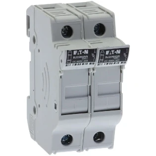 Eaton - Houder voor cilindrische zekering - 2Pole 30A 600V MFH For 10X38 Class CHCC2DU 2242803