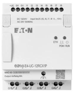 Eaton - Logische module - EASY-E4-UC-12RCX1P 197505 2244028
