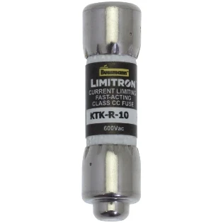 Eaton - Cilindrische zekering - CLASS CC FAST ACTING FUSE CLASS CC KTK-R-10 2246045