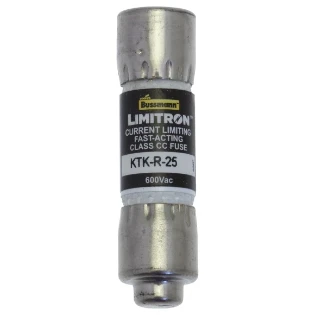 Eaton - Cilindrische zekering - CLASS CC FAST ACTING FUSE KTK-R-25 2246072