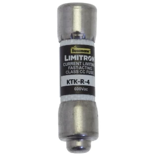 Eaton - Cilindrische zekering - CLASS CC FAST ACTING FUSE CLASS CC KTK-R-4 2246084