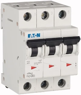 Eaton - Installatieautomaat - FAZ-C6/3 278867 2256343