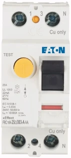 Eaton - Aardlekschakelaar - FRCMM-25/2/003-A-NA 167113 2260376