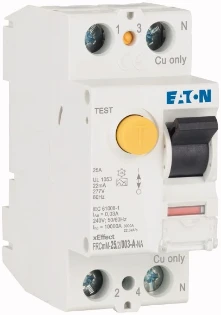 Eaton - Aardlekschakelaar - FRCMM-25/2/003-A-NA 167113 2260378