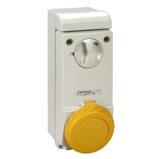 Schneider Electric - CEE-contactdoos uitschakelbaar, beveiligd (IEC 60309) - 83091 83091 2292833