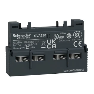 Schneider Electric - Hulpcontactblok - GVAE20 GVAE20 2301383