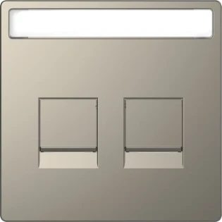 Schneider Electric - Onderdeel/centraalplaat communicatie-schakelmateriaal - MTN4564-6050 MTN4564-6050 2306306