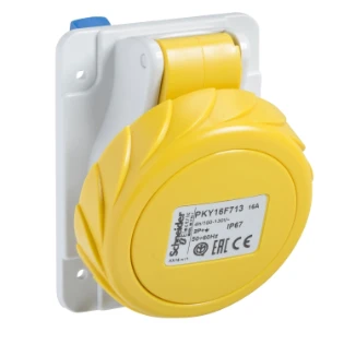 Schneider Electric - CEE-contactdoos, aanbouw - PKY16F715 PKY16F715 2314414