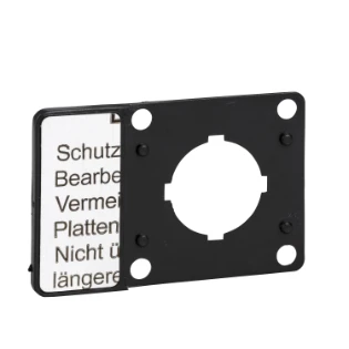 Schneider Electric - Tekstschilddrager drukknop/signaallamp - KZ13 KZ13 2314763