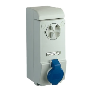 Schneider Electric - CEE-contactdoos uitschakelbaar, beveiligd (IEC 60309) - 83031 83031 2323391