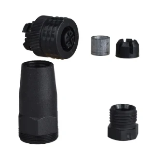 Telemecanique Sensors - Ronde connector, veldzijdig confectioneerbaar (industrieconnector) - XZCC12FDP40B XZCC12FDP40B 2330948