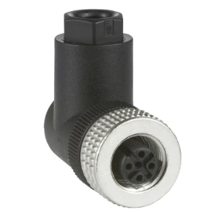 Telemecanique Sensors - Ronde connector, veldzijdig confectioneerbaar (industrieconnector) - XZCC12FCM40B XZCC12FCM40B 2331212