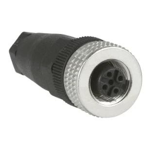 Telemecanique Sensors - Ronde connector, veldzijdig confectioneerbaar (industrieconnector) - XZCC12FDM40B XZCC12FDM40B 2331288