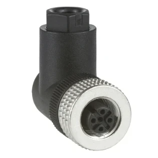 Telemecanique Sensors - Ronde connector, veldzijdig confectioneerbaar (industrieconnector) - XZCC12FCM40B XZCC12FCM40B 2331381