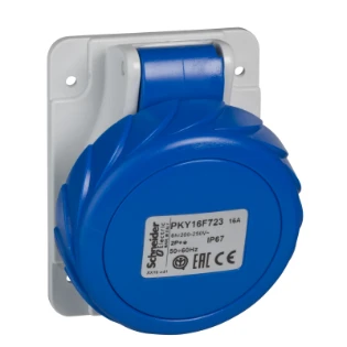 Schneider Electric - CEE-contactdoos, aanbouw - PKY32F725 PKY32F725 2332410