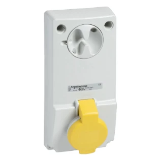 Schneider Electric - CEE-contactdoos uitschakelbaar, beveiligd (IEC 60309) - 82030 82030 2334055