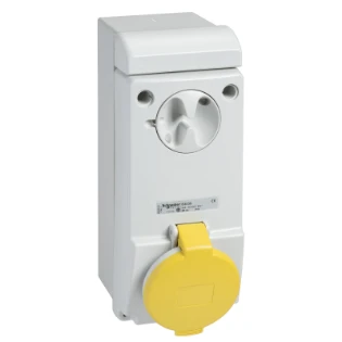 Schneider Electric - CEE-contactdoos uitschakelbaar, beveiligd (IEC 60309) - 83028 83028 2334195