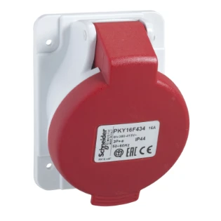 Schneider Electric - CEE-contactdoos, aanbouw - PKY16F434 PKY16F434 2334446