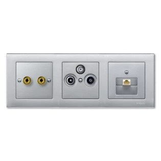 Schneider Electric - Onderdeel/centraalplaat communicatie-schakelmateriaal - MTN297560 MTN297560 2334884