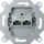 Schneider Electric - Datacom contactdoos (twisted pair) - MTN465706 MTN465706 2335086