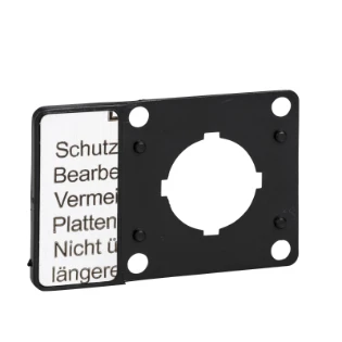 Schneider Electric - Tekstschilddrager drukknop/signaallamp - KZ13 KZ13 2335470