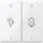 Schneider Electric - Bedieningselement /centraalplaat schakelmateriaal - MTN432625 MTN432625 2339368