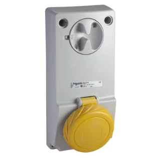 Schneider Electric - CEE-contactdoos uitschakelbaar, beveiligd (IEC 60309) - 82080 82080 2341792