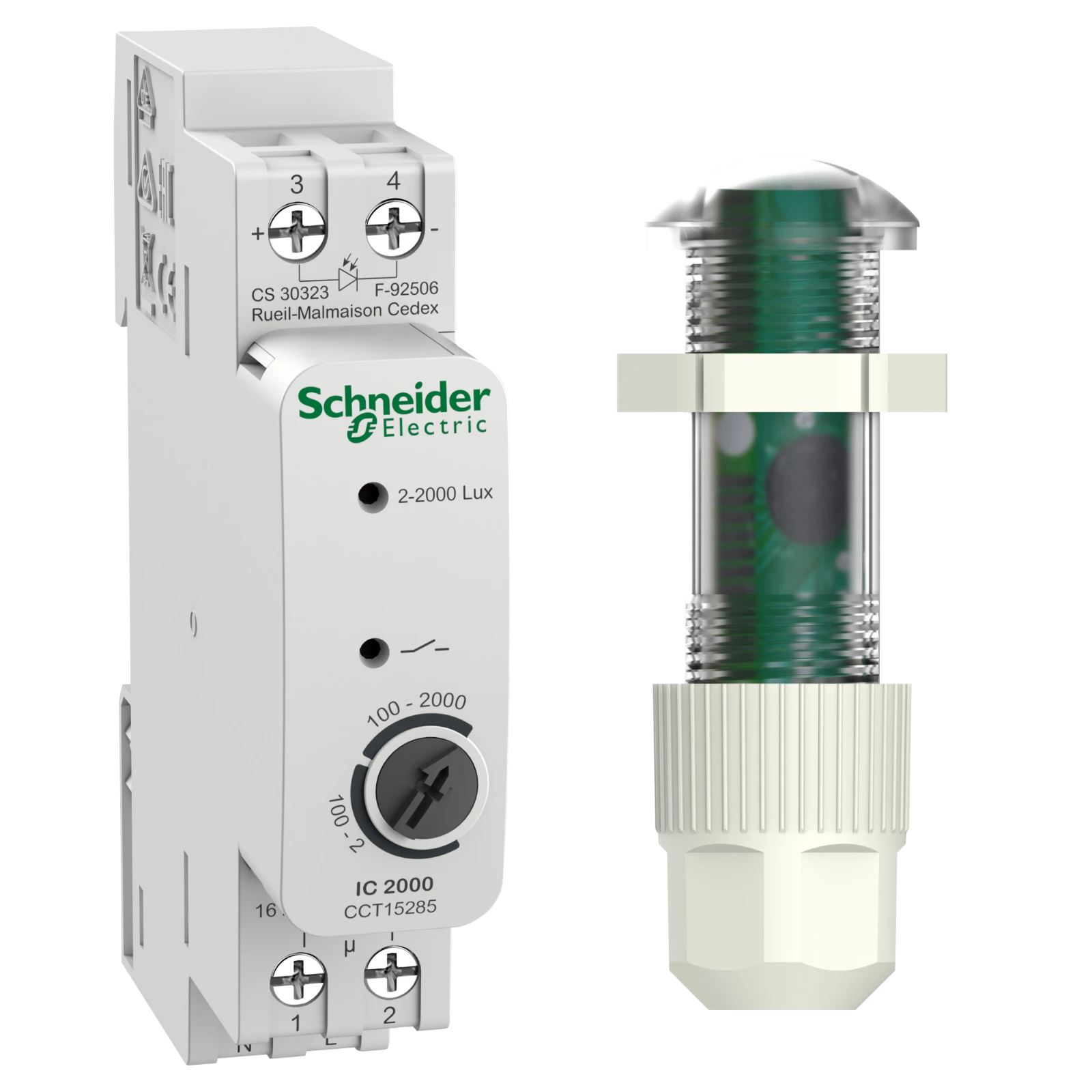 Schneider Electric Schemerschakelaar voor DIN-rail CCT15285 CCT15285 2350008