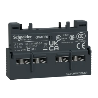 Schneider Electric - Hulpcontactblok - GVAE20 GVAE20 2350366