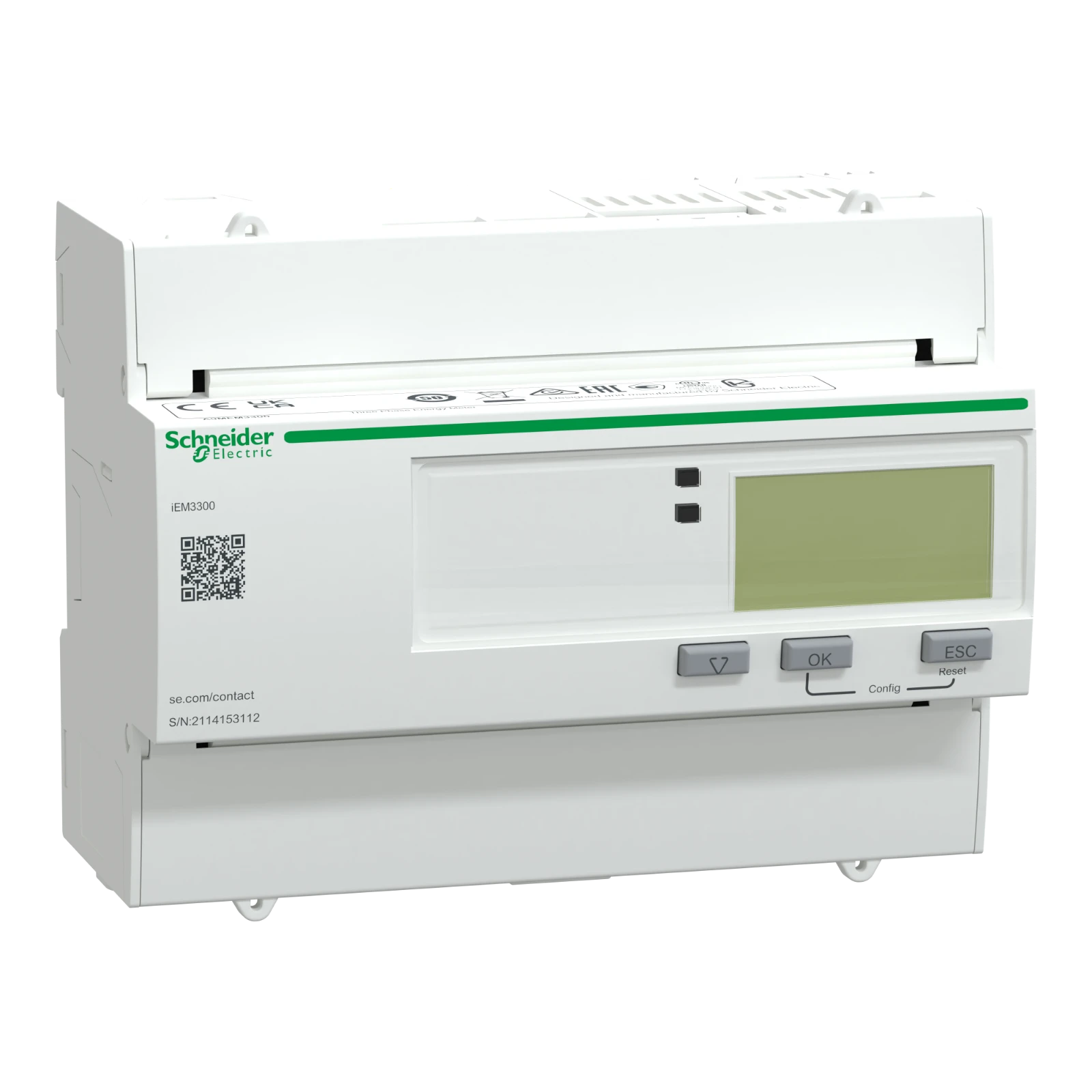 Schneider Electric Elektriciteitsmeter A9MEM3300 A9MEM3300 2353556