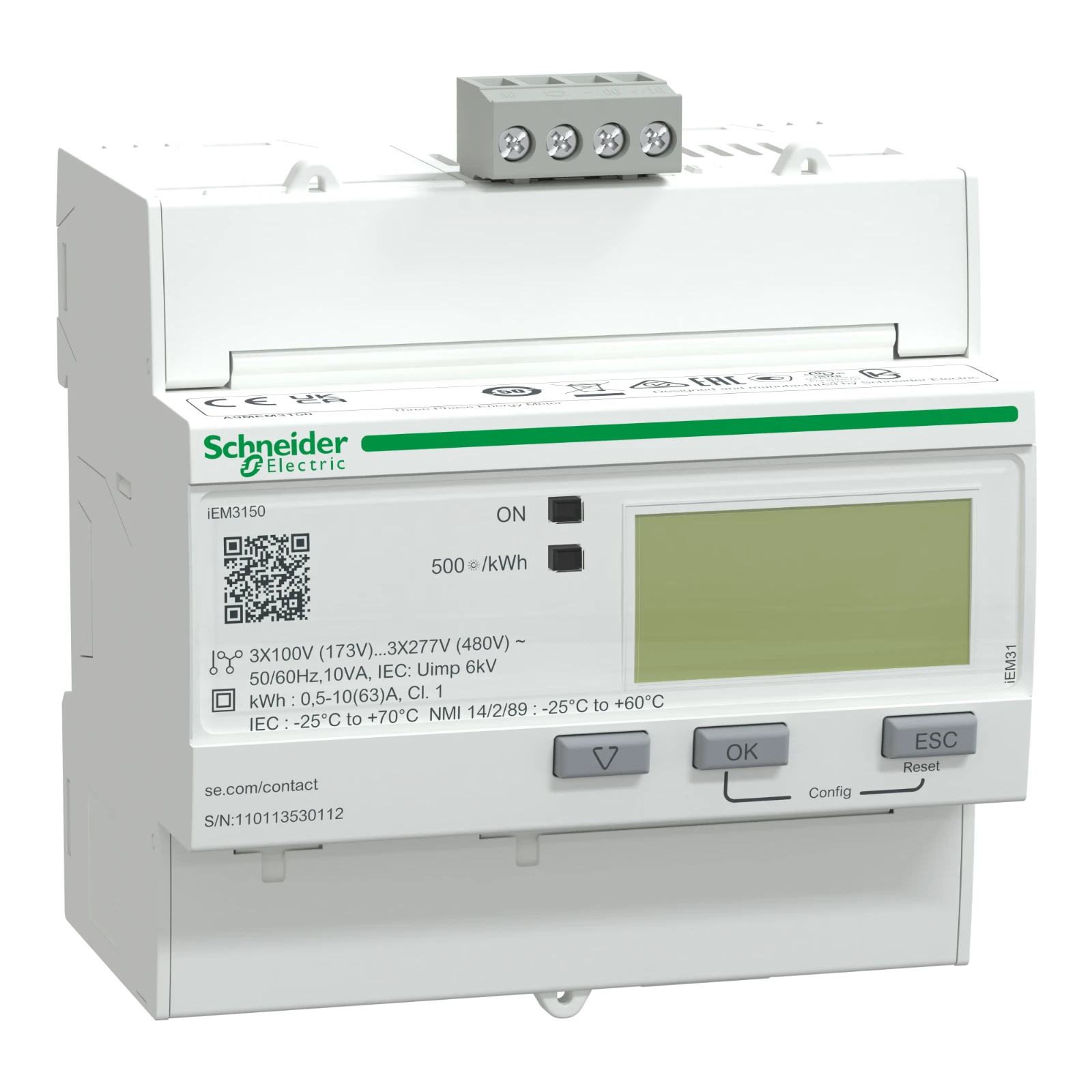 Schneider Electric Elektriciteitsmeter A9MEM3150 A9MEM3150 2353570