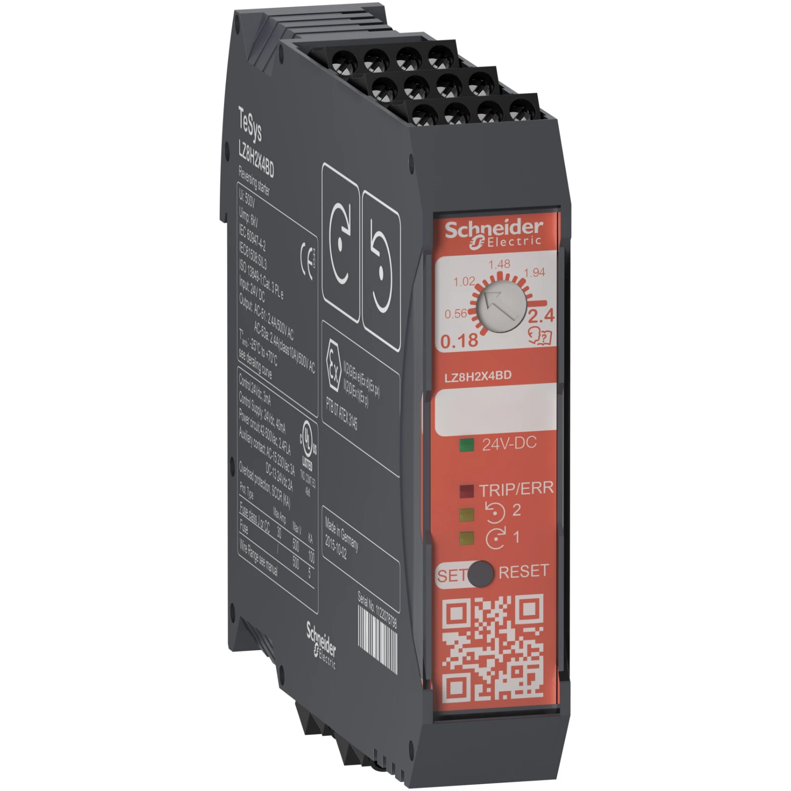 Schneider Electric Motorstarter/Motorstarter combinatie LZ8H2X4BD LZ8H2X4BD 2355423