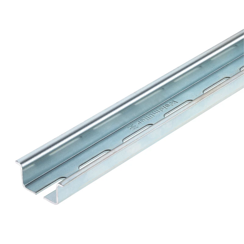 Weidmüller Montagerail voor elektrische/industriële regelapparatuur TS 35X15/LL 2M/ST/ZN 0236500000 2641