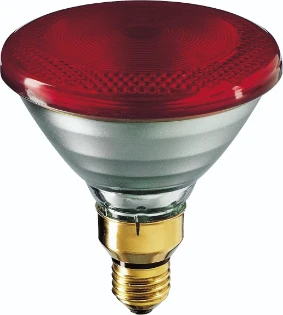 Philips - IR-lamp - PAR38 IR 175W E27 230V RED 1CT/12 8711500600530 32115