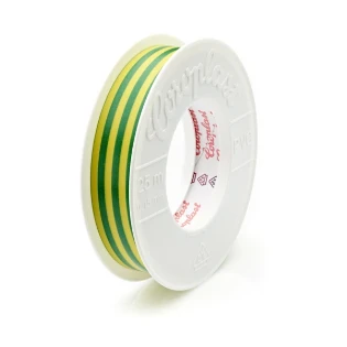 Coroplast - Zelfklevende tape - 302-19X25 GROEN/GEEL 103247 3448546