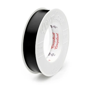 Coroplast - Zelfklevende tape - 302-19X25 ZWART 102122 3448589