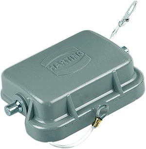 Harting - Beschermkap industriële connector - Han B Protect Cover Die Cast for Ba 09300065425 3799