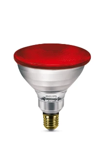 Philips - IR-lamp - PAR38 IR 175W E27 230V RED 1CT/12 8711500600530 449812