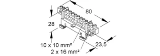 Niedax - Potentiaalvereffeningsrail - 531142 531142 457816
