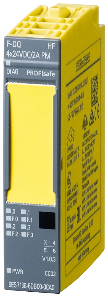 Siemens Veldbus, dec. periferie - digitale in- en uitgangsmodule 6ES7136-6DB00-0CA0 6ES71366DB000CA0 462200