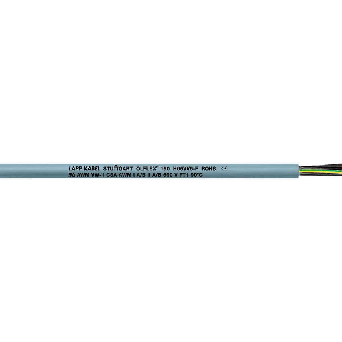 Lapp Stuurstroomkabel OLFLEX 150 5G0,75 0015105 4675128