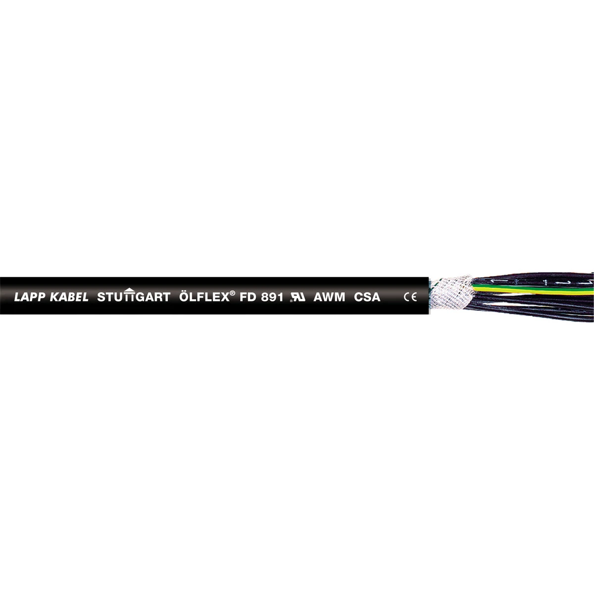 Lapp Stuurstroomkabel OLFLEX FD 891 18G1,5 1026318 4675945