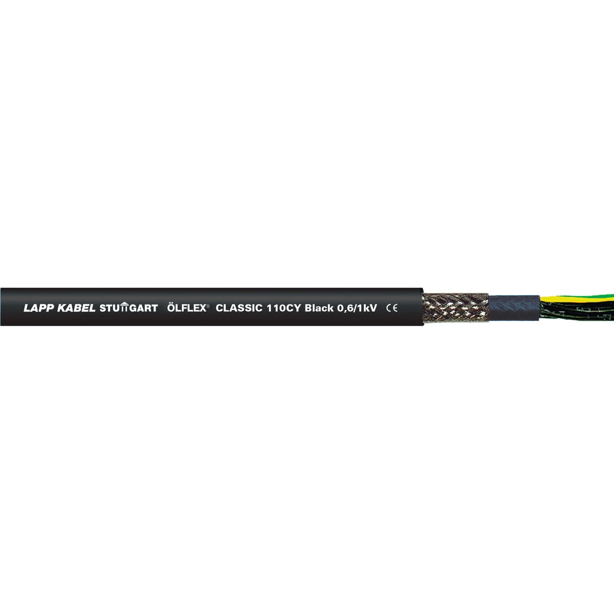 Lapp Stuurstroomkabel OLFLEX CLASSIC 110 CY BLACK 0,6/1 k 5G6 1121368 4676461
