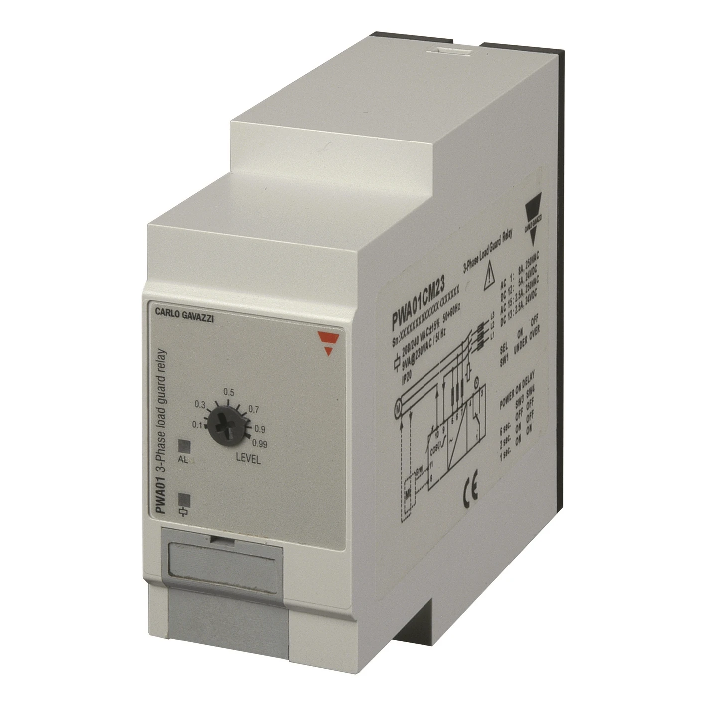 Carlo Gavazzi Cos phi-relais CG COS PHI BEWAKINGSRELAIS PWA01CM485A 470088