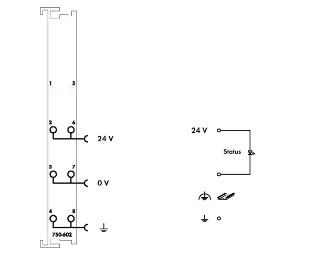 Wago - Veldbus, dec. periferie - voedings- en segmentmodule - 750-602 750-602 4708256