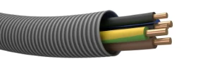 Draka - Kunststof installatiebuis, voorbedraad - PROFIT 16 ECA VD 3X1,5  832277 4709770