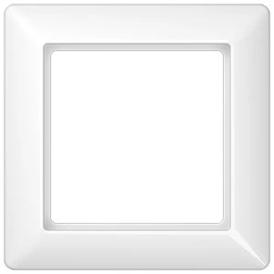 Jung - Afdekraam schakelmateriaal - AS 581 WW AS581WW 499804